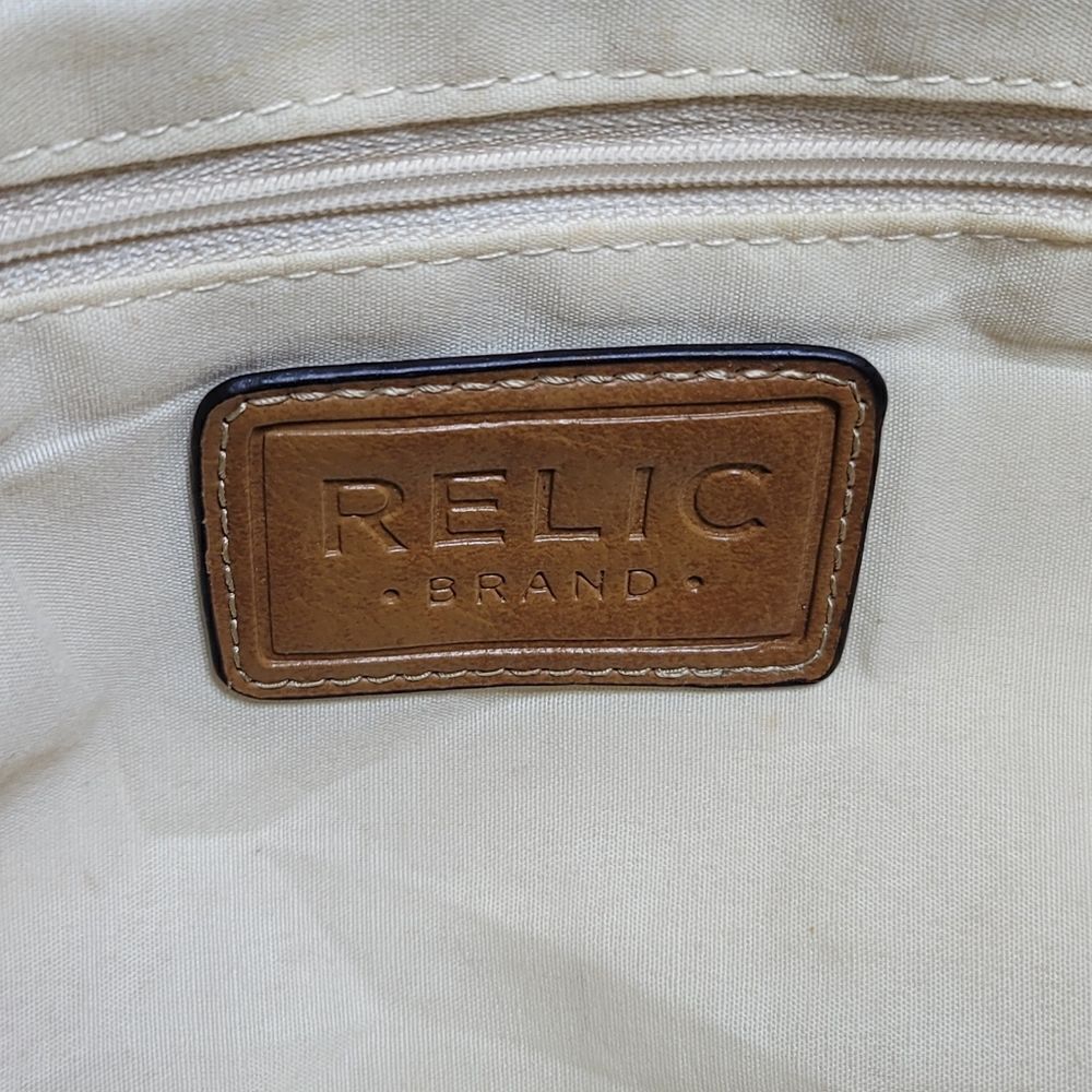 Relic Floral Patchwork Woven Spring Handbag Shoul… - image 8